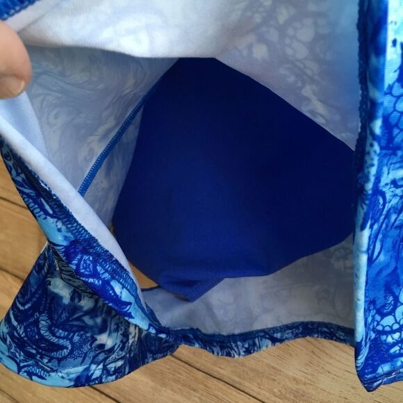 IT FIGURES! TWO PIECE SWIMSUIT IN BLUE PRINT‎ - Picture 4 of 8